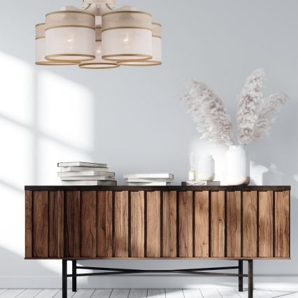 Surface-mounted chandelier ANDREA 5xE27/60W/230V - FSC certified