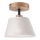 Surface-mounted chandelier ANTONIO 1xE14/60W/230V white/oak