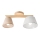 Surface-mounted chandelier ANTONIO 2xE14/40W/230V beech