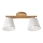 Surface-mounted chandelier ANTONIO 2xE14/40W/230V oak