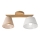 Surface-mounted chandelier ANTONIO 2xE14/40W/230V oak