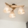 Surface-mounted chandelier ANTONIO 3xE14/40W/230V oak