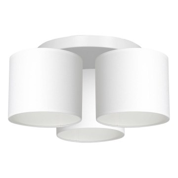 Surface-mounted chandelier ARDEN 3xE27/60W/230V white