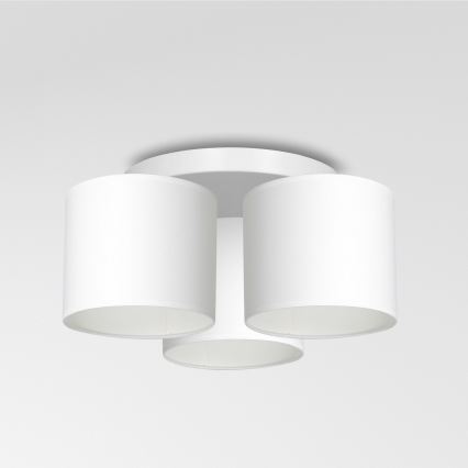 Surface-mounted chandelier ARDEN 3xE27/60W/230V white