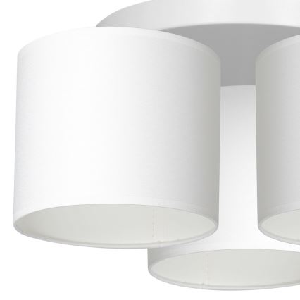 Surface-mounted chandelier ARDEN 3xE27/60W/230V white