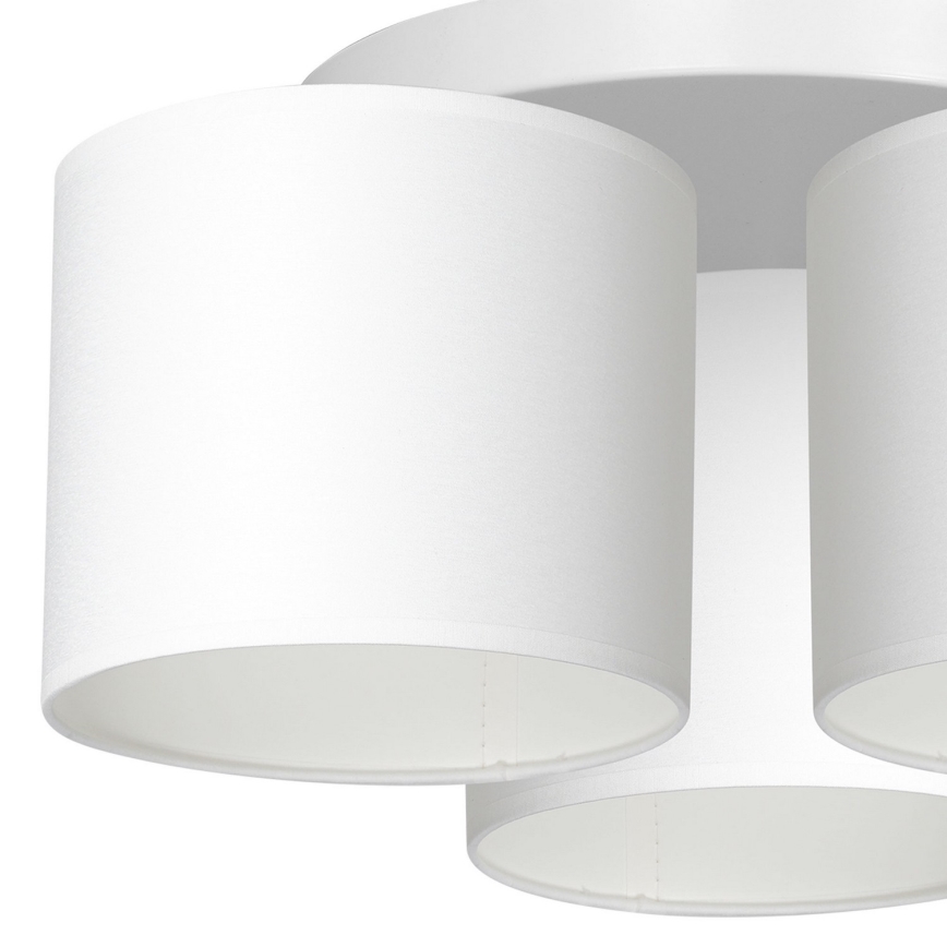 Surface-mounted chandelier ARDEN 3xE27/60W/230V white