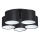 Surface-mounted chandelier ARDEN 5xE27/60W/230V black/white