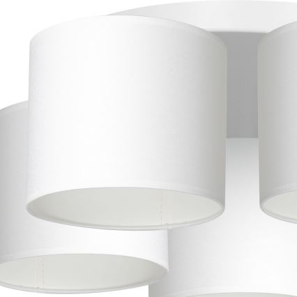 Surface-mounted chandelier ARDEN 5xE27/60W/230V white