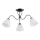 Surface-mounted chandelier ARIEL 3xE27/15W/230V grey