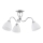Surface-mounted chandelier ARIEL 3xE27/15W/230V shiny chrome