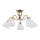 Surface-mounted chandelier ARIEL 5xE27/15W/230V gold
