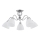 Surface-mounted chandelier ARIEL 5xE27/15W/230V shiny chrome