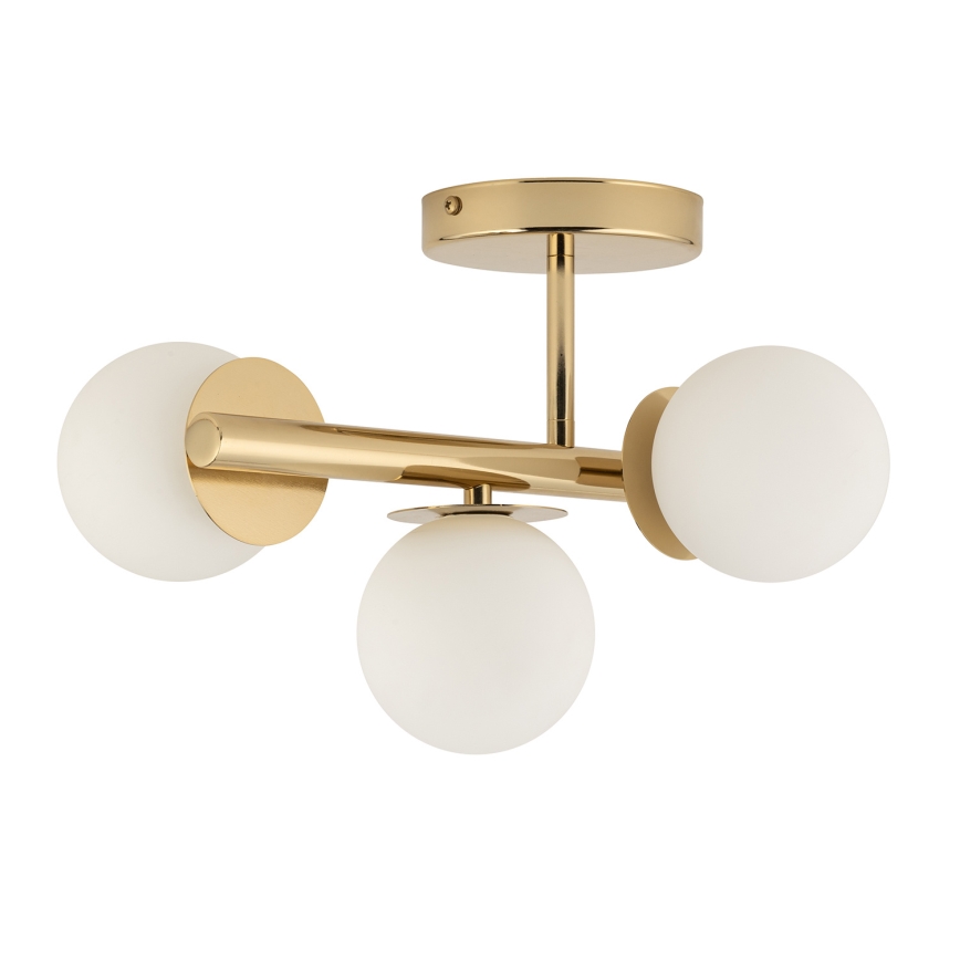 Surface-mounted chandelier AVOLA 3xG9/12W/230V gold