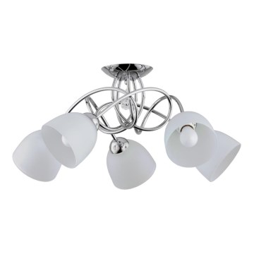 Surface-mounted chandelier BALENA 5xE27/60W/230V