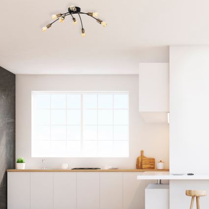 Surface-mounted chandelier BANANA 8xE27/40W/230V