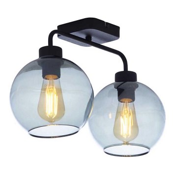 Surface-mounted chandelier BARI 2xE27/60W/230V