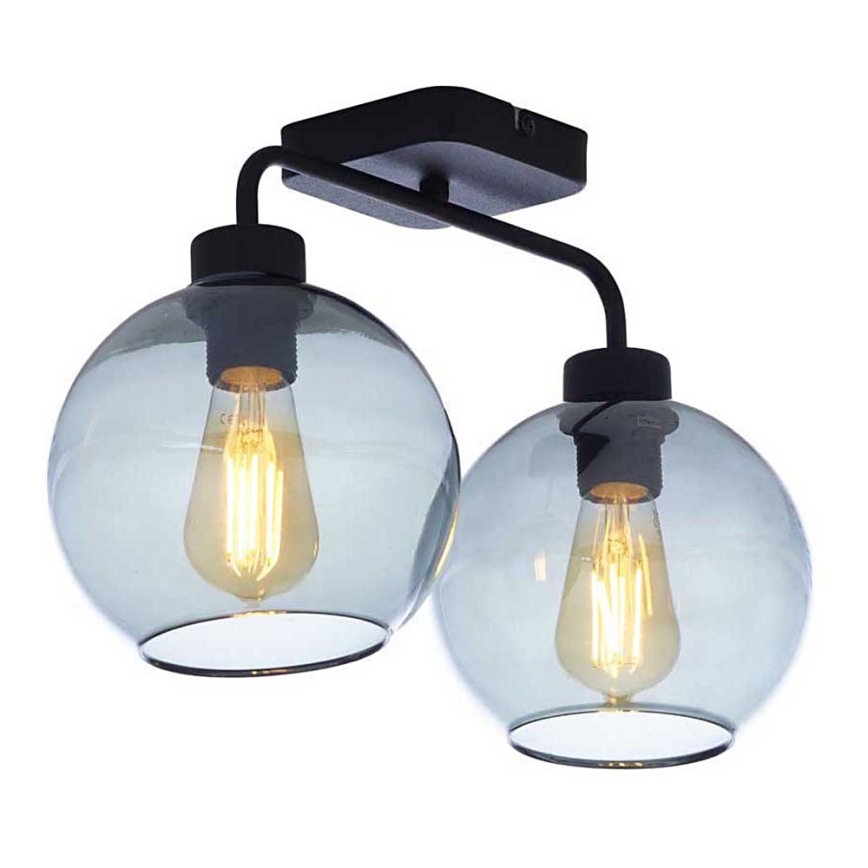 Surface-mounted chandelier BARI 2xE27/60W/230V