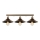 Surface-mounted chandelier BERCESTE 3xE27/40W/230V