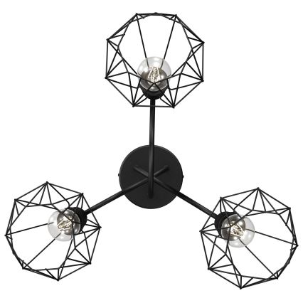 Surface-mounted chandelier BERGEN 3xE27/60W/230V