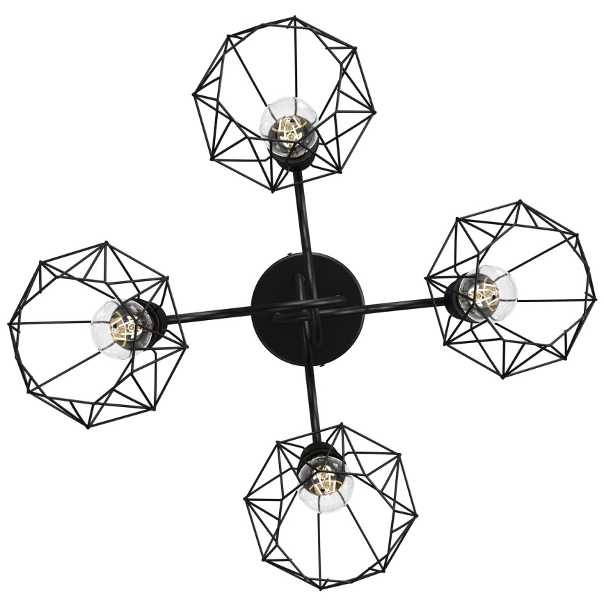 Surface mounted chandelier BERGEN 4xE27/60W/230V