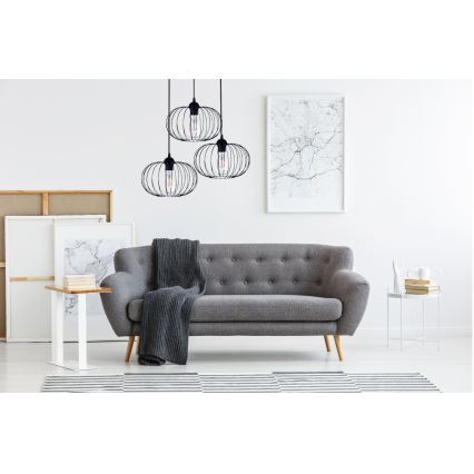 Surface-mounted chandelier BOCCA 3xE27/60W/230V