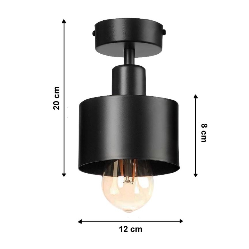 Surface-mounted chandelier BODO 1xE27/60W/230V