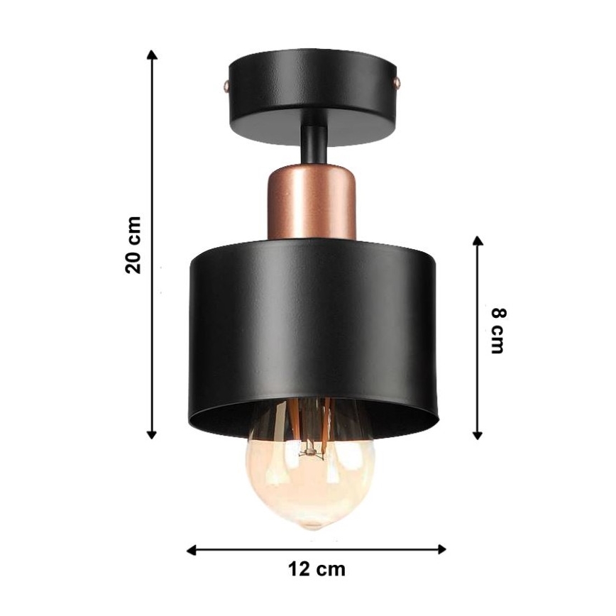 Surface-mounted chandelier BODO 1xE27/60W/230V