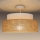 Surface-mounted chandelier BOHO 1xE27/60W/230V d. 40 cm white/beige