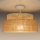 Surface-mounted chandelier BOHO 1xE27/60W/230V rattan