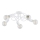Surface-mounted chandelier BOSTON 5xE27/15W/230V white