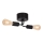Surface-mounted chandelier BRENDA 2xE27/60W/230V black
