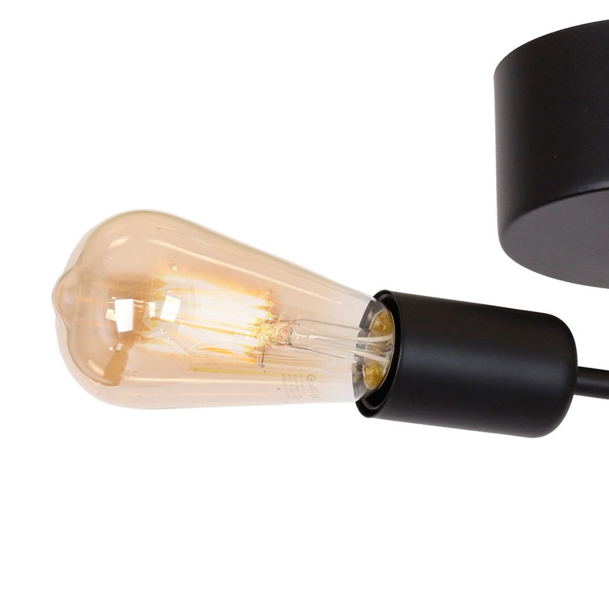 Surface-mounted chandelier BRENDA 2xE27/60W/230V black