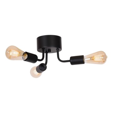 Surface-mounted chandelier BRENDA 3xE27/60W/230V black