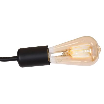 Surface-mounted chandelier BRENDA 3xE27/60W/230V black