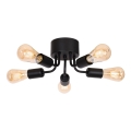 Surface-mounted chandelier BRENDA 5xE27/60W/230V black