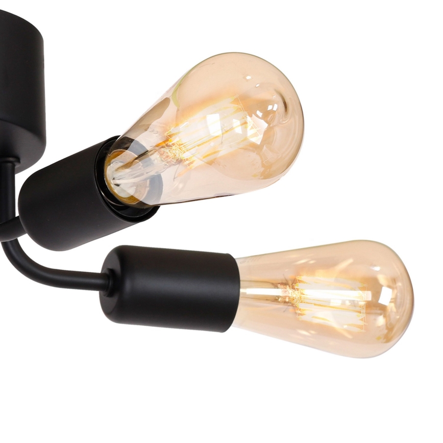 Surface-mounted chandelier BRENDA 5xE27/60W/230V black