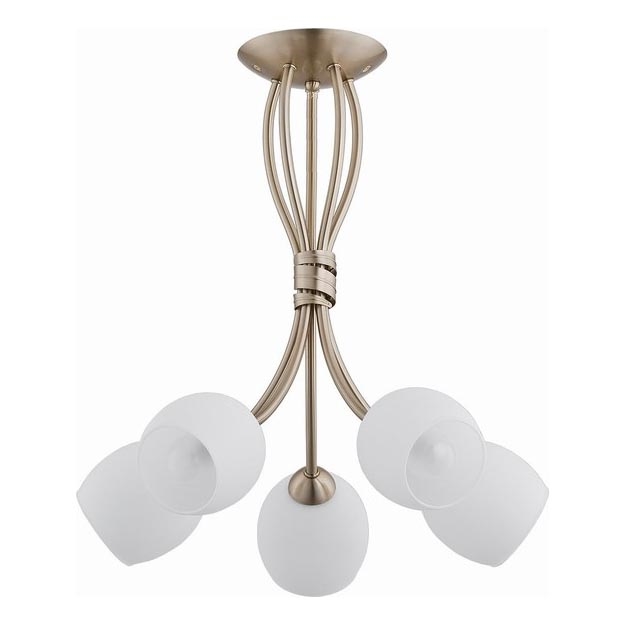 Surface-mounted chandelier BUENA 5xE14/10W/230V gold