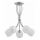 Surface-mounted chandelier BUENA 5xE14/10W/230V shiny chrome