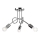 Surface-mounted chandelier CAMILLA 3xE27/60W/230V