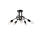 Surface-mounted chandelier CAMILLA 5xE27/60W/230V