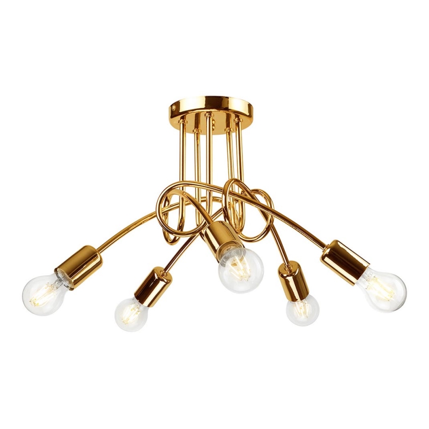 Surface-mounted chandelier CAMILLA 5xE27/60W/230V