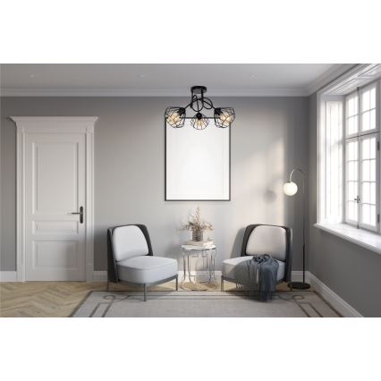 Surface-mounted chandelier CEED 3xE27/60W/230V