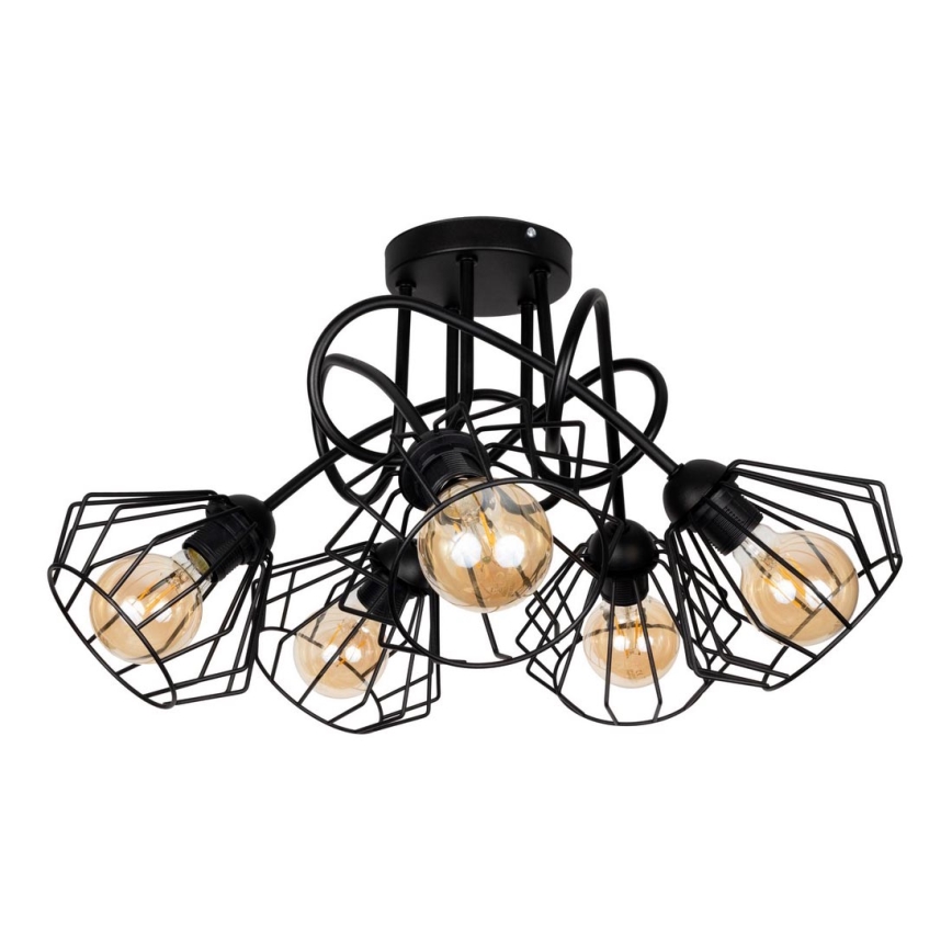 Surface-mounted chandelier CEED 5xE27/60W/230V