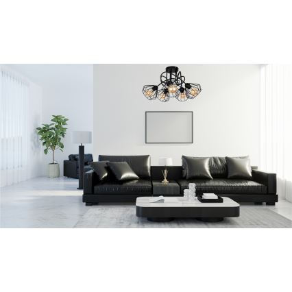 Surface-mounted chandelier CEED 5xE27/60W/230V