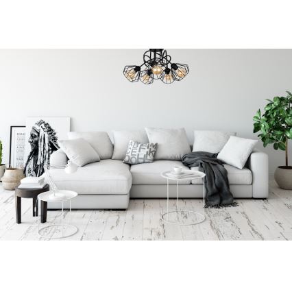 Surface-mounted chandelier CEED 5xE27/60W/230V