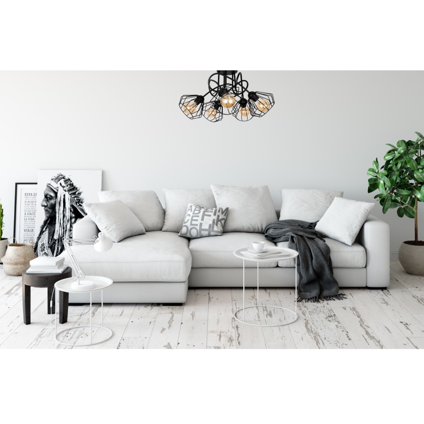 Surface-mounted chandelier CEED 5xE27/60W/230V