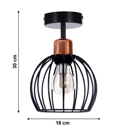Surface-mounted chandelier CELTA 1xE27/40W/230V