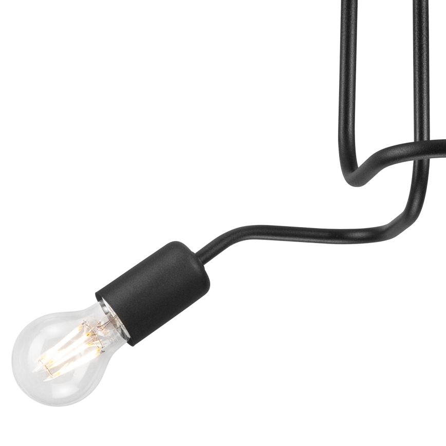 Surface-mounted chandelier CHARLIE 2xE27/60W/230V