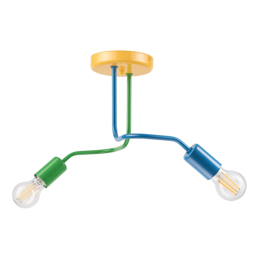 Surface-mounted chandelier CHARLIE 2xE27/60W/230V