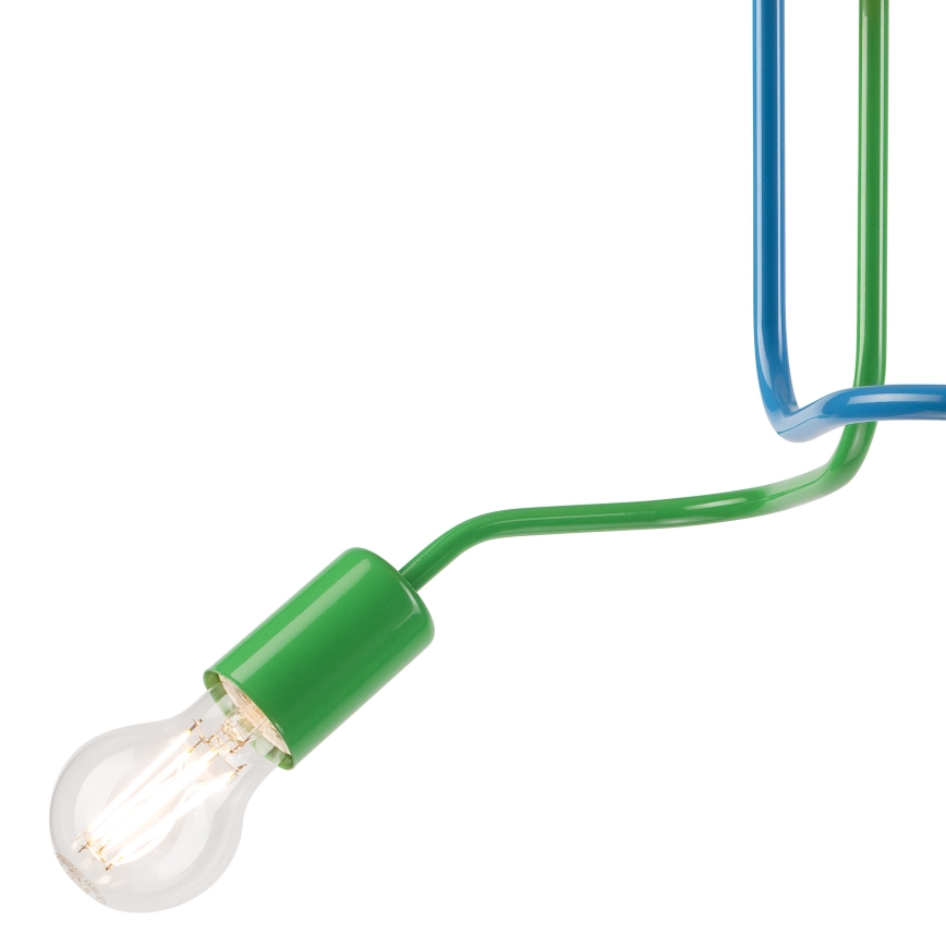 Surface-mounted chandelier CHARLIE 2xE27/60W/230V